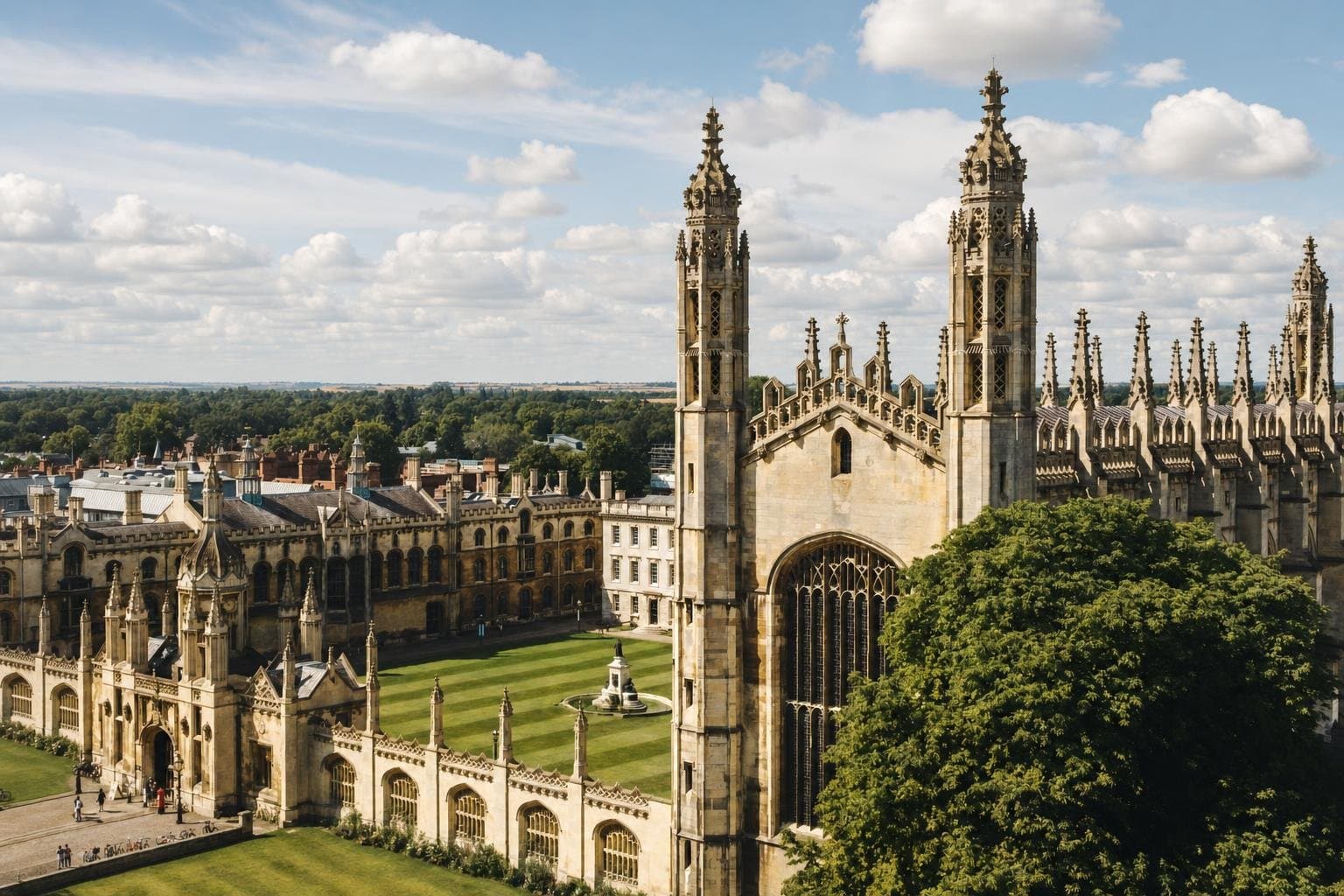 Imagery evoking the credibility of Cambridge